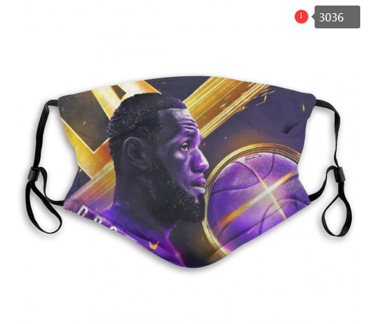 NBA Los Angeles Lakers #29 Dust mask with filter